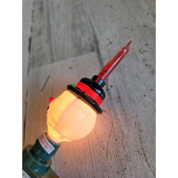 Vintage snowman bubbler light up Xmas home decor accessory - Picture 7 of 7